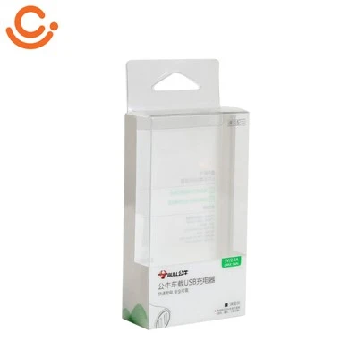 Caixa d'embalatge de cable USB de plàstic
